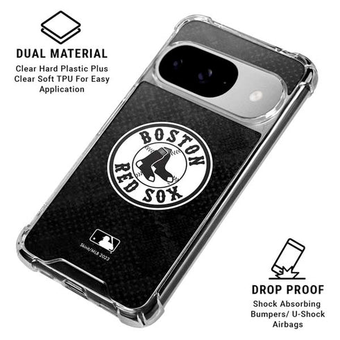 MLB Boston Red Sox Dark Wash Google Pixel 10 Clear Case